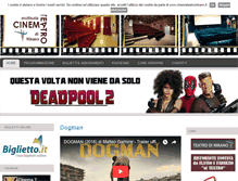Tablet Screenshot of cinemateatromirano.it
